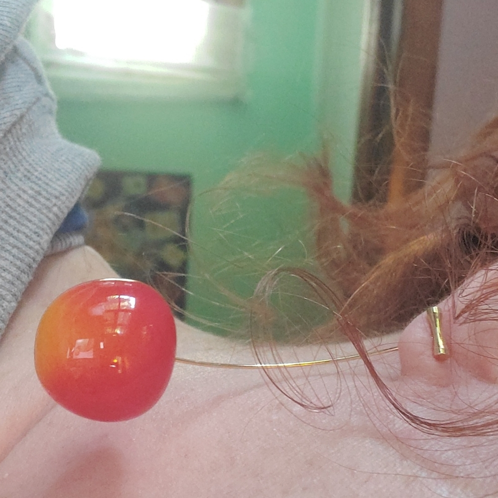 Cherry earrings